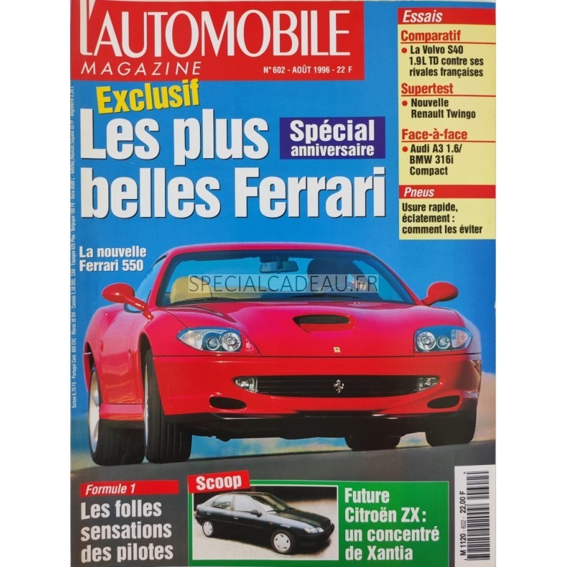 Automobile Magazine Août 1996