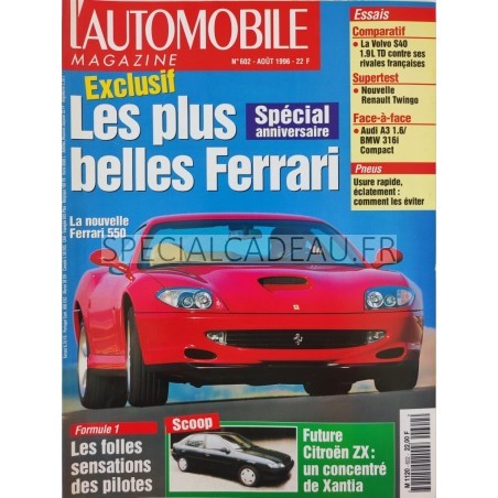 Automobile Magazine Août 1996