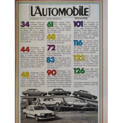 L'Automobile Novembre 1981