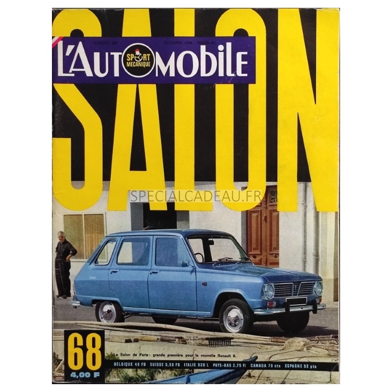L'Automobile Octobre 1968