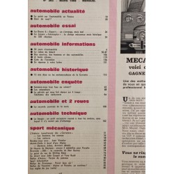 L'Automobile Mars 1968