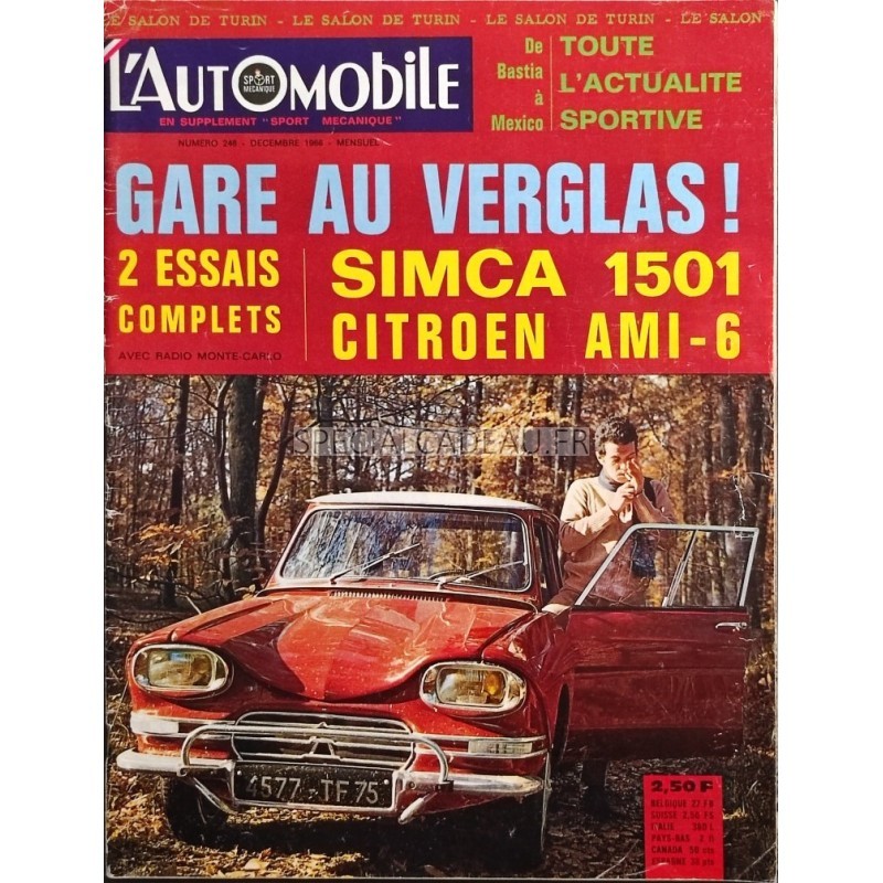 L'Automobile Décembre 1968