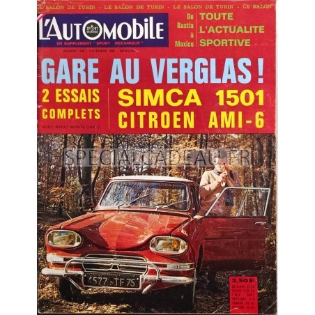 L'Automobile Décembre 1968