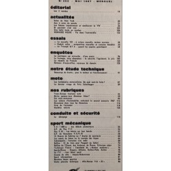 L'Automobile Mai 1967