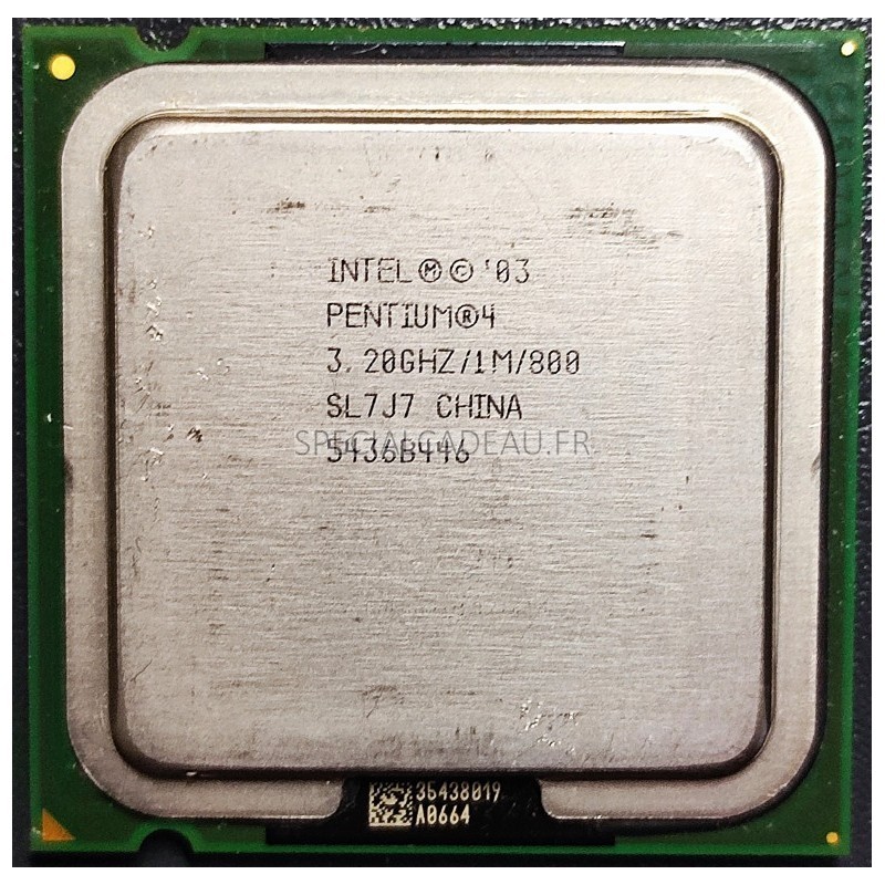 Microprocesseur Intel Pentium 4 540 3.2GHz Microprocesseur Intel Pentium 4 540 3.2GHz
