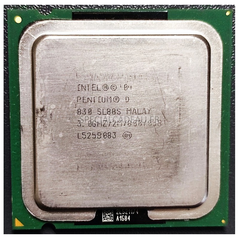 Microprocesseur Intel Pentium D830 3.0GHz Microprocesseur Intel Pentium D830 3.0GHz