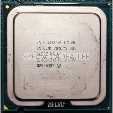 Microprocesseur Intel Core 2 Duo E7500 2,93GHz