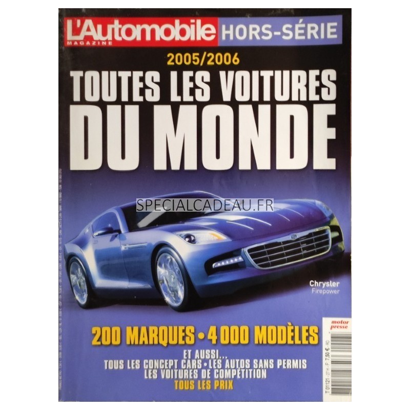 Automobile Magazine Toutes les voitures du monde 2005 / 2006