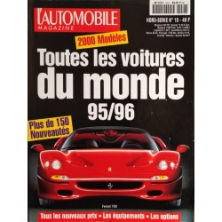 Automobile Magazine Toutes les voitures du monde 1995 / 1996