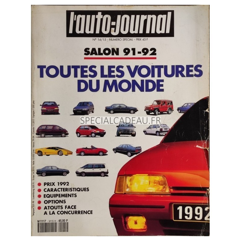 Auto Journal Salon 1991 - 1992