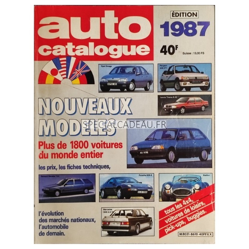 Auto Catalogue Salon 1987