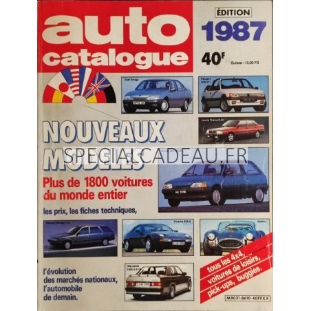 Auto Catalogue Salon 1987