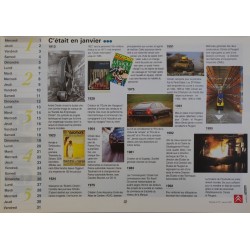 Calendrier Citroën 1997