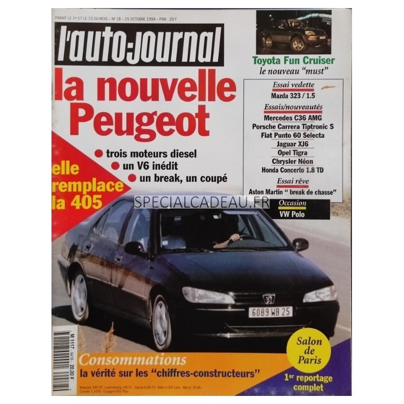 Auto Journal Octobre 1994 Auto Journal Octobre 1994
