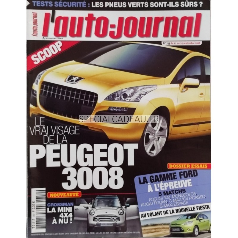 Auto Journal Septembre 2008 Auto Journal Septembre 2008