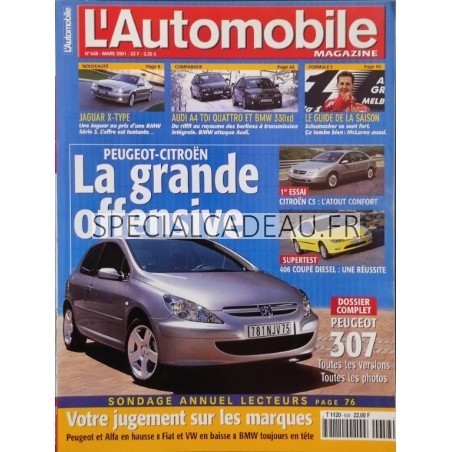 Automobile Magazine Mars 2001