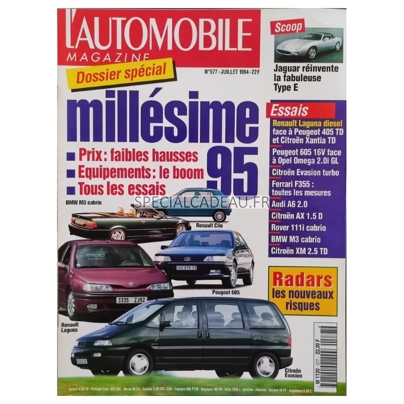 Automobile Magazine Juillet 1994 Automobile Magazine Juillet 1994