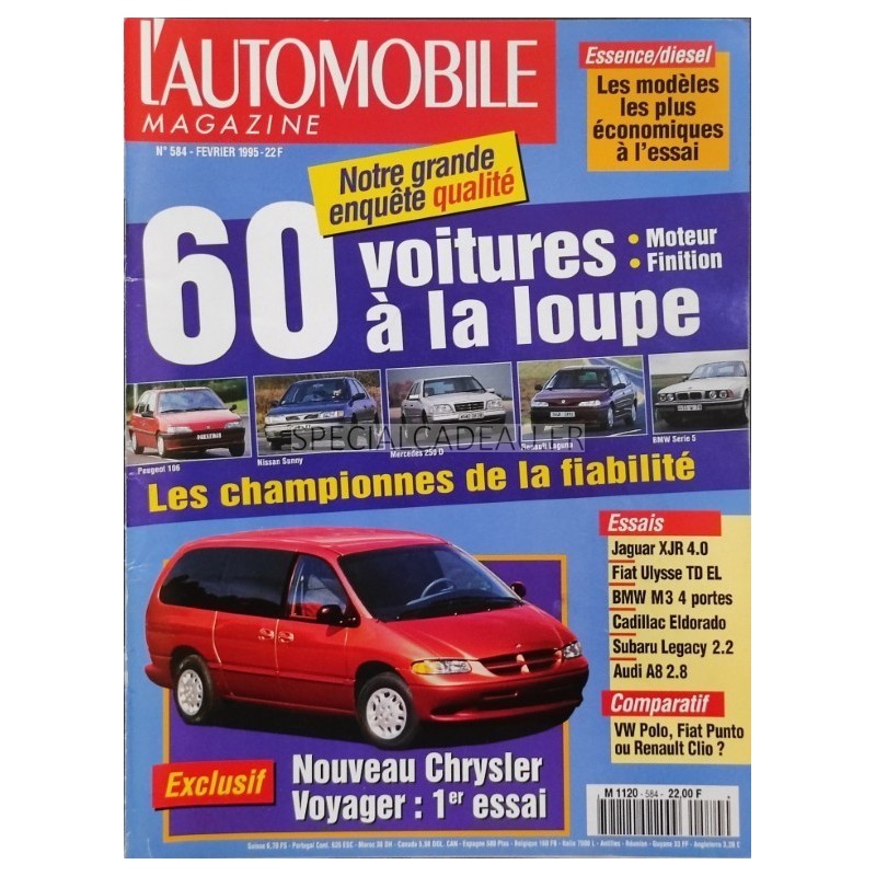 Automobile Magazine Février 1995 Automobile Magazine Février 1995