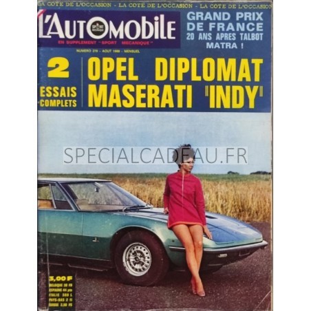 L'Automobile Août 1969