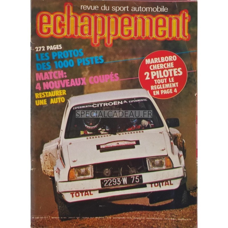 Echappement Juillet 1982