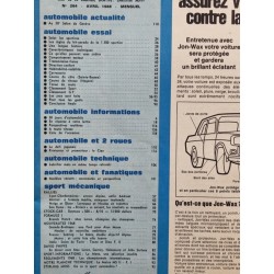 L'Automobile Avril 1968