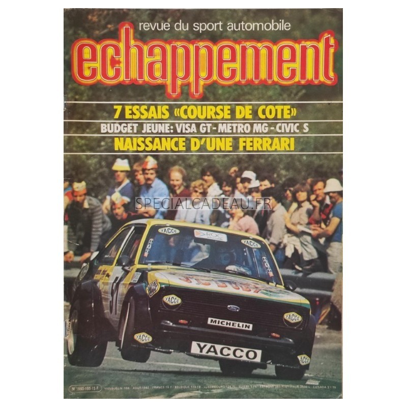 Echappement Août 1982