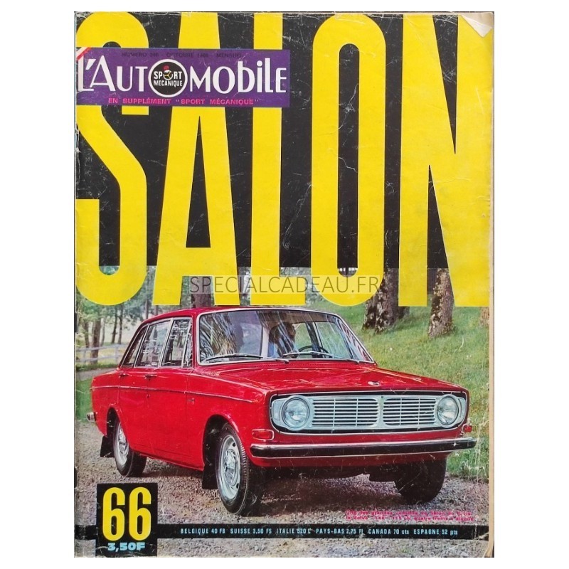 L'Automobile Salon Octobre 1966 L'Automobile Salon Octobre 1966