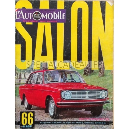 L'Automobile Salon Octobre 1966