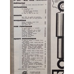 L'Automobile Mai 1966
