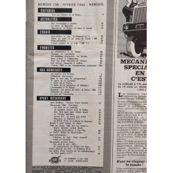 L'Automobile Février 1966