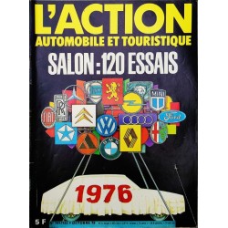 Action Automobile Salon 120 essais Octobre 1975