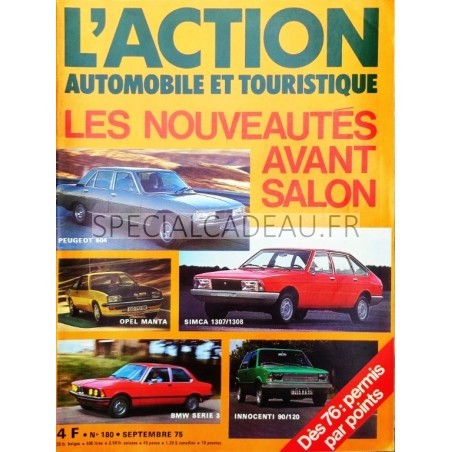 Action Automobile Septembre 1975