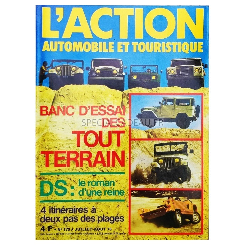 Action Automobile Juillet Août 1975 Action Automobile Juillet Août 1975