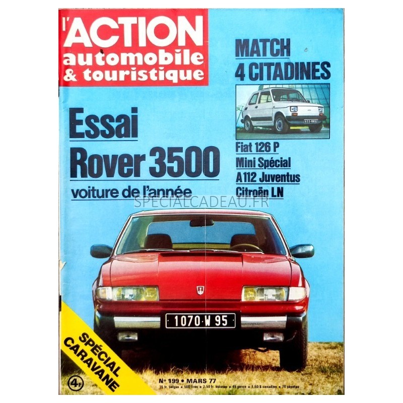 Action Automobile Mars 1977 Action Automobile Mars 1977