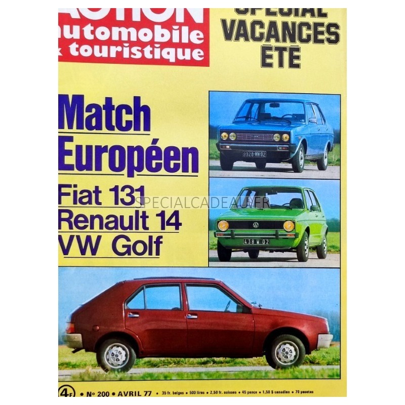 Action Automobile Avril 1977 Action Automobile Avril 1977