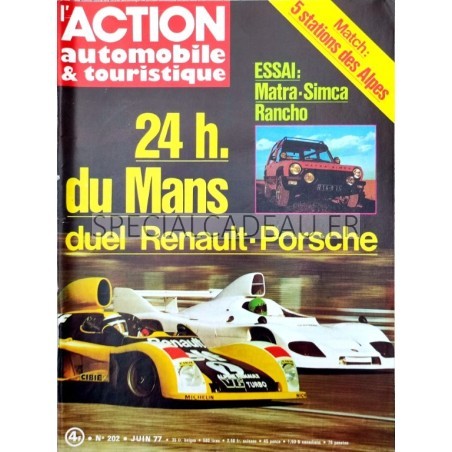 Action Automobile Juin 1977