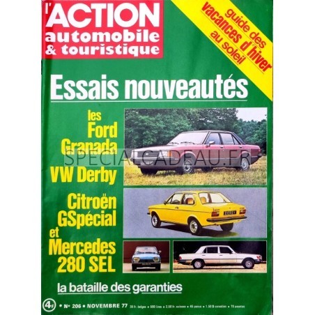 Action Automobile Novembre 1977