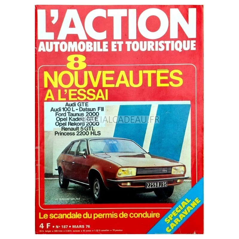 Action Automobile Mars 1976 Action Automobile Mars 1976