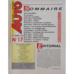 Auto technique & pratique n°17 Septembre 1993
