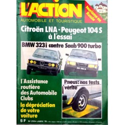 Action Automobile Janvier 1979