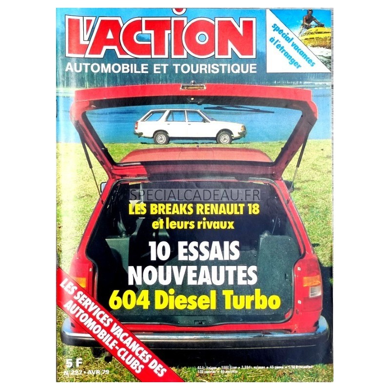 Action Automobile Avril 1979 Action Automobile Avril 1979