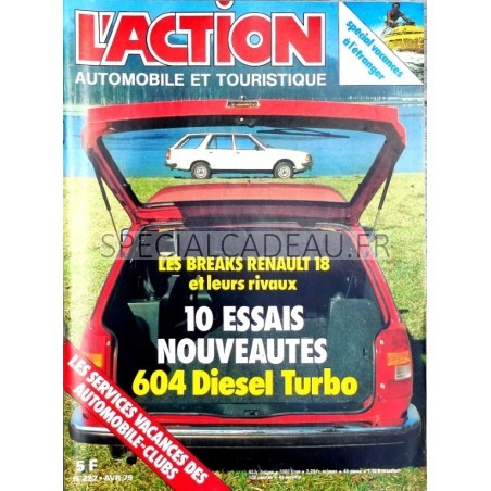 Action Automobile Avril 1979