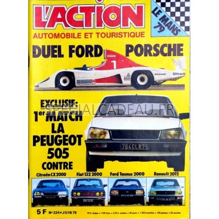 Action Automobile Juin 1979