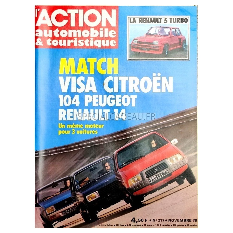 Action Automobile Novembre 1978 Action Automobile Novembre 1978