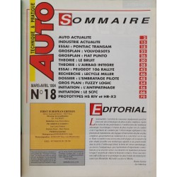 Auto technique & pratique n°18 Mars 1994