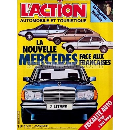 Action Automobile Janvier 1981