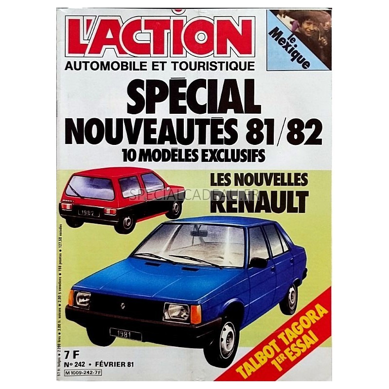 Action Automobile Février 1981 Action Automobile Février 1981