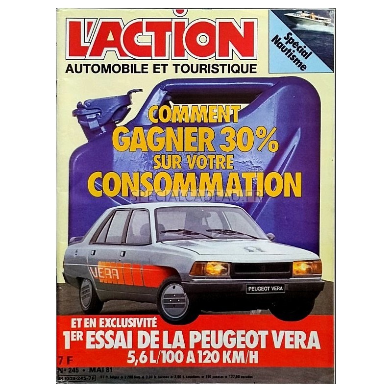 Action Automobile Mai 1981 Action Automobile Mai 1981