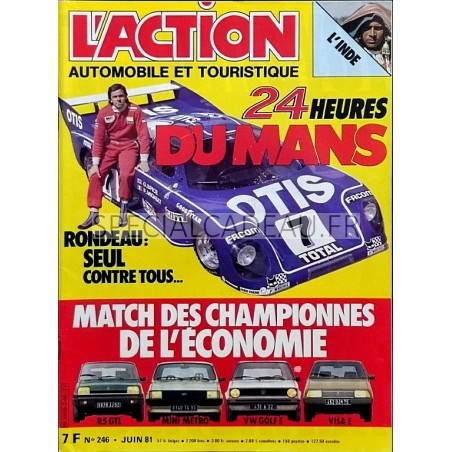 Action Automobile Juin 1981
