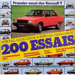 Action Automobile spécial catalogue Octobre 1981